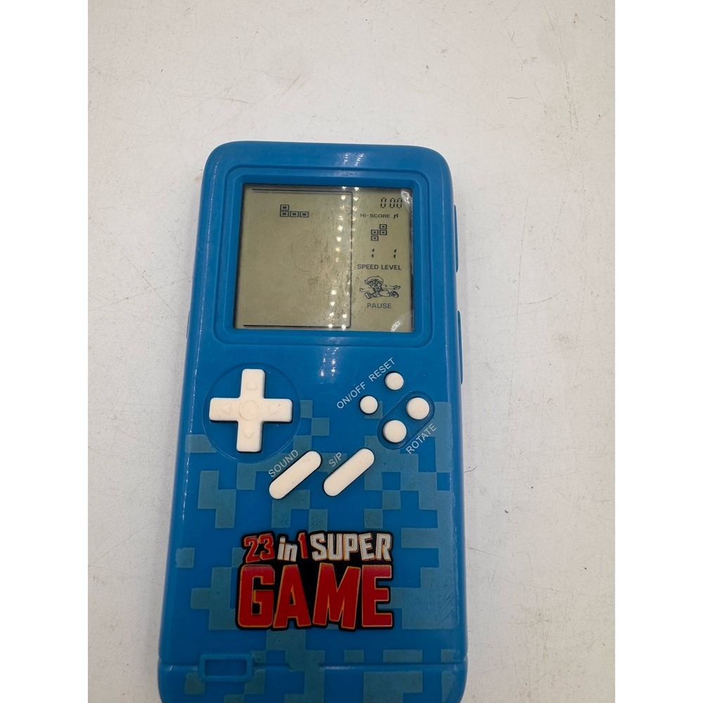 🌊 23-In-1 Super Game Handheld Console TESTED AND WORKS EUC - N6